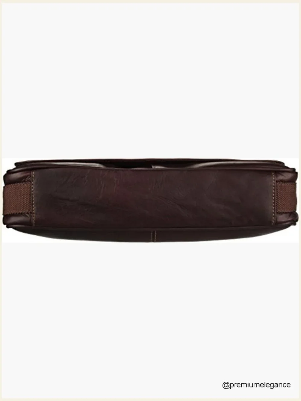 Full-Grain Colombian Leather Messenger Bag Fits 15.6